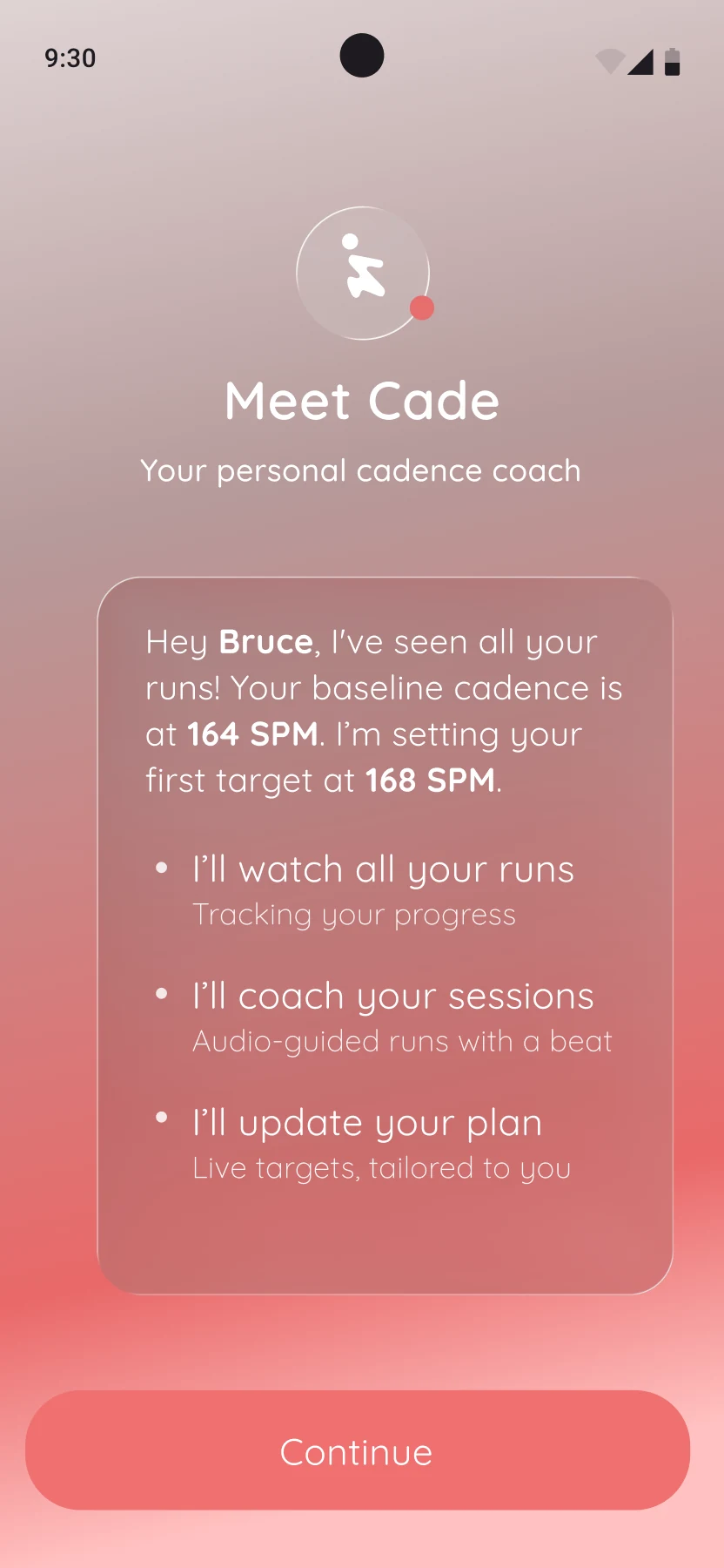 Meet Cade: your personal cadence coach
